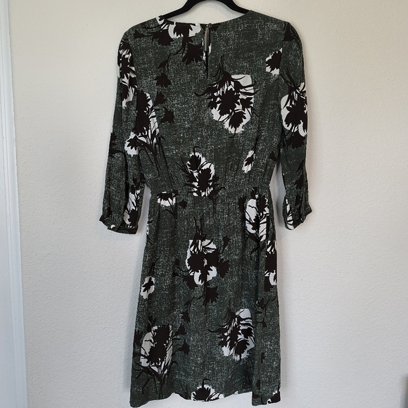 Boden Jodie Floral Day Dress Size 4 Long - Picture 7 of 11
